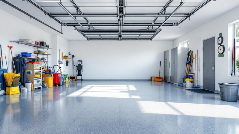 Garage cleanout in Rexburg — before and after clearing years of clutter