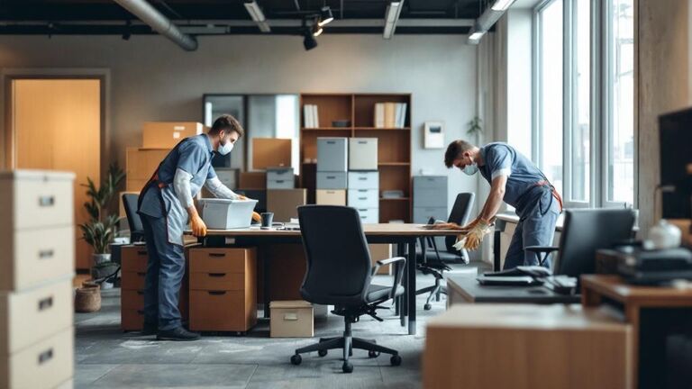 Commercial office junk removal in Idaho Falls