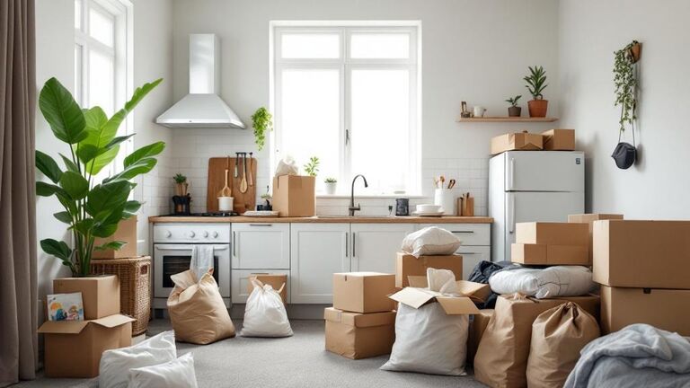 ShapeUpIdaho team removing furniture from an apartment in Rexburg