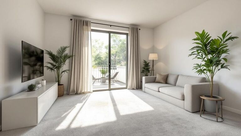 Clean empty apartment after a ShapeUpIdaho cleanout