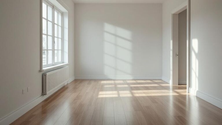 Rental unit left clean and empty after an eviction cleanout by ShapeUpIdaho