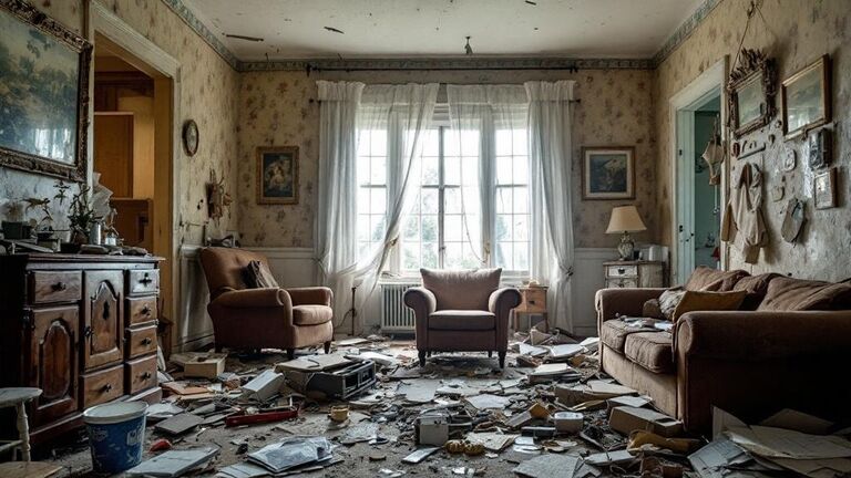 ShapeUpIdaho crew clearing abandoned items from a foreclosed home