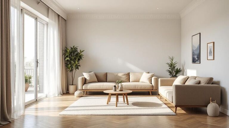 Clean, decluttered home interior ready for real estate photography