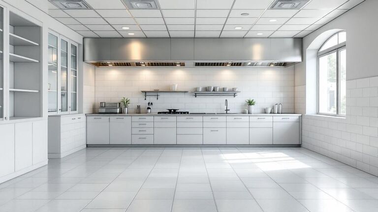 Empty restaurant space after a complete cleanout by ShapeUpIdaho