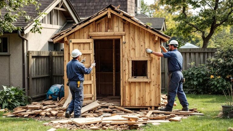 Shed Removal
