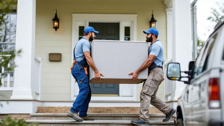 Single item loaded on the ShapeUpIdaho truck ready for disposal